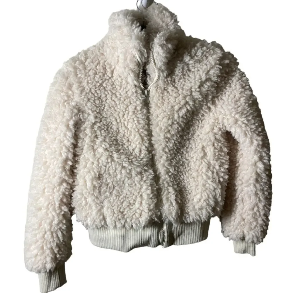 Kendall + Kylie Off White Soft Cropped Jacket